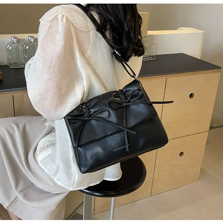2025 Spring Shoulder Bag Cover Style with Bow Detail — feature 36