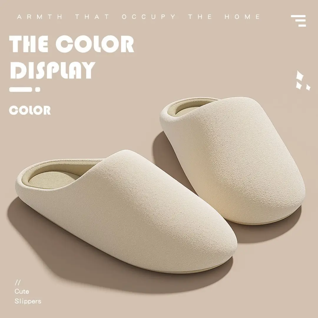 Japanese style slippers women's spring and autumn 2025 new indoor silent mute home non-slip floor soft bottom slippers men's four seasons - Image 33