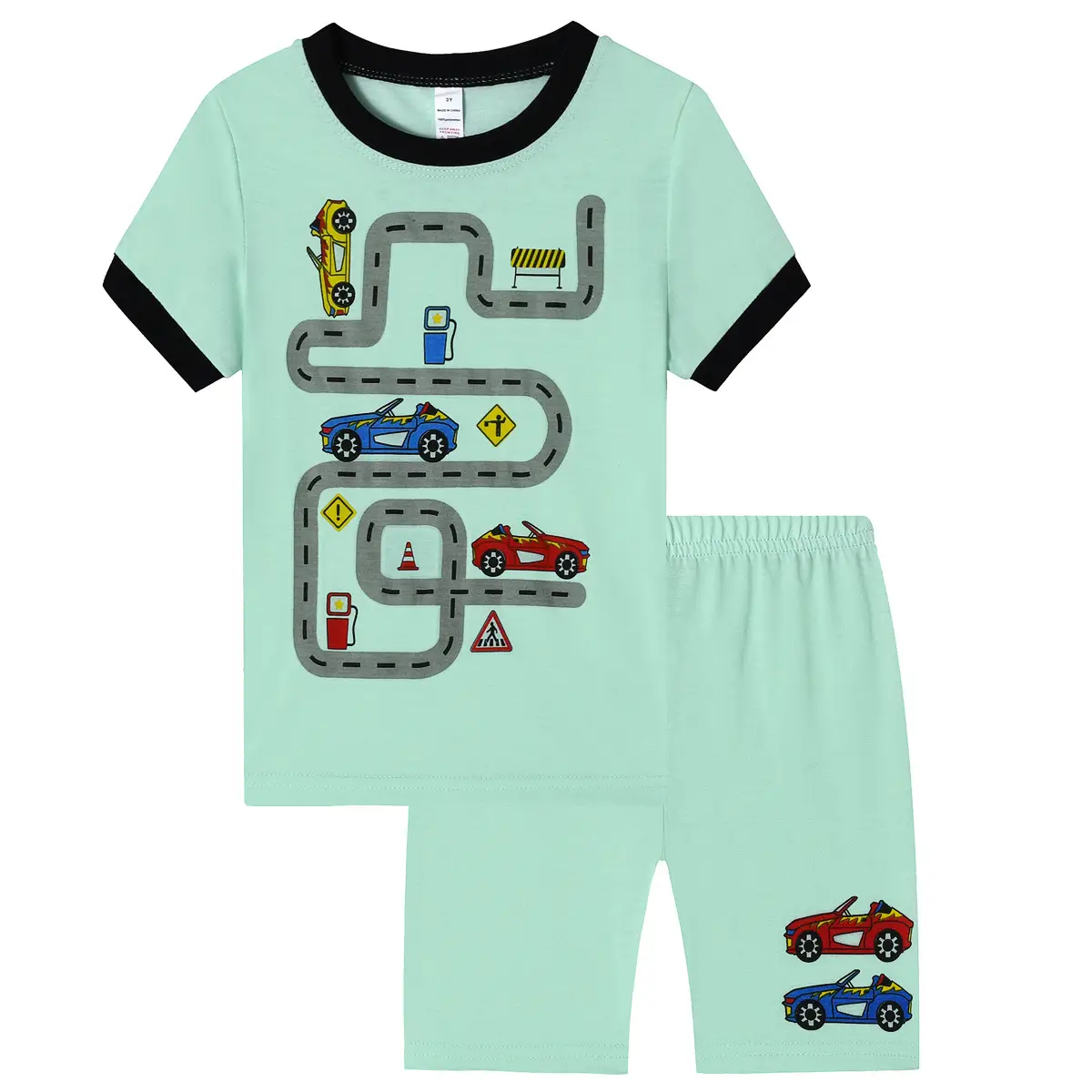 Unicorn Boys Girls Gray Pajamas Set — feature 18