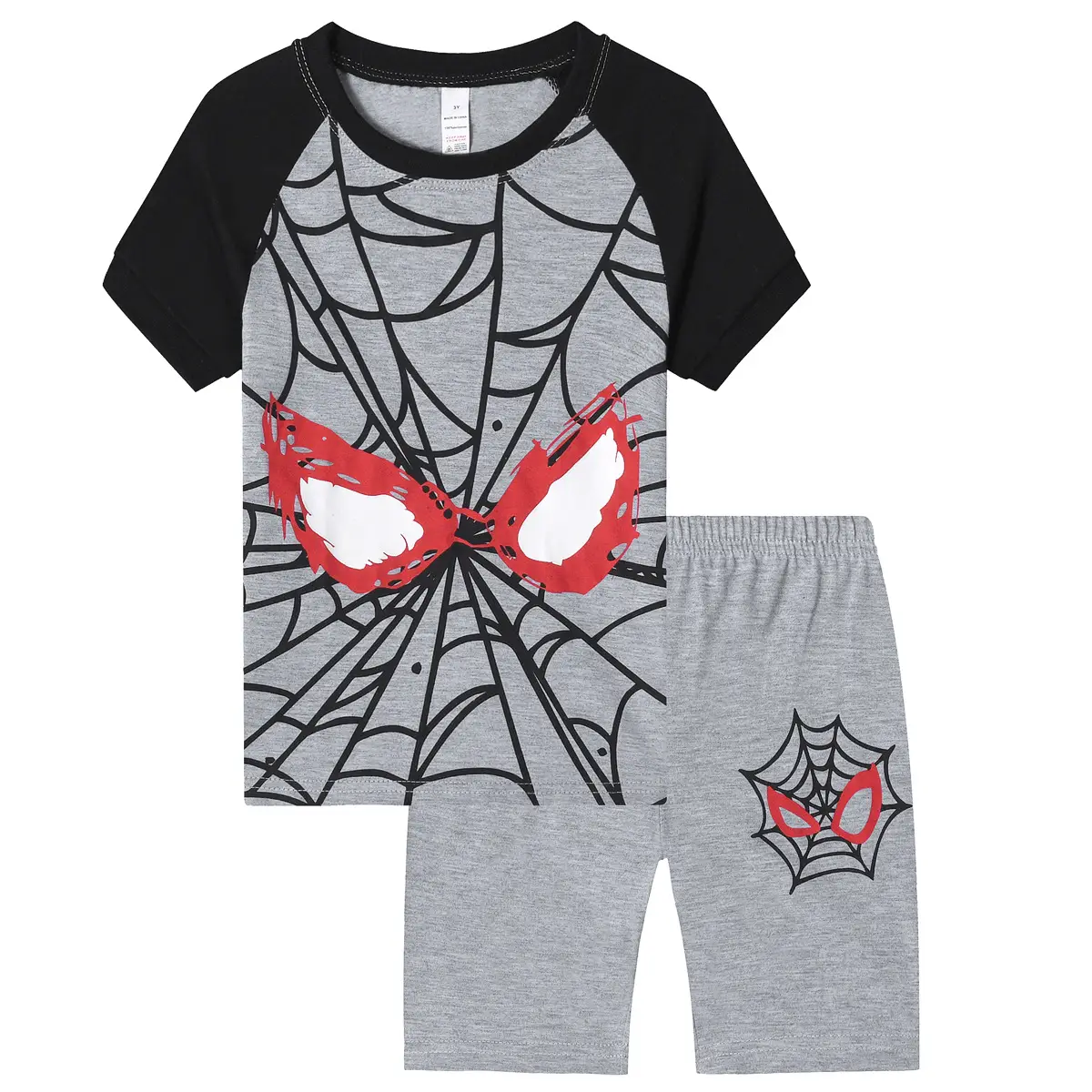 Unicorn Boys Girls Gray Pajamas Set - Image 2