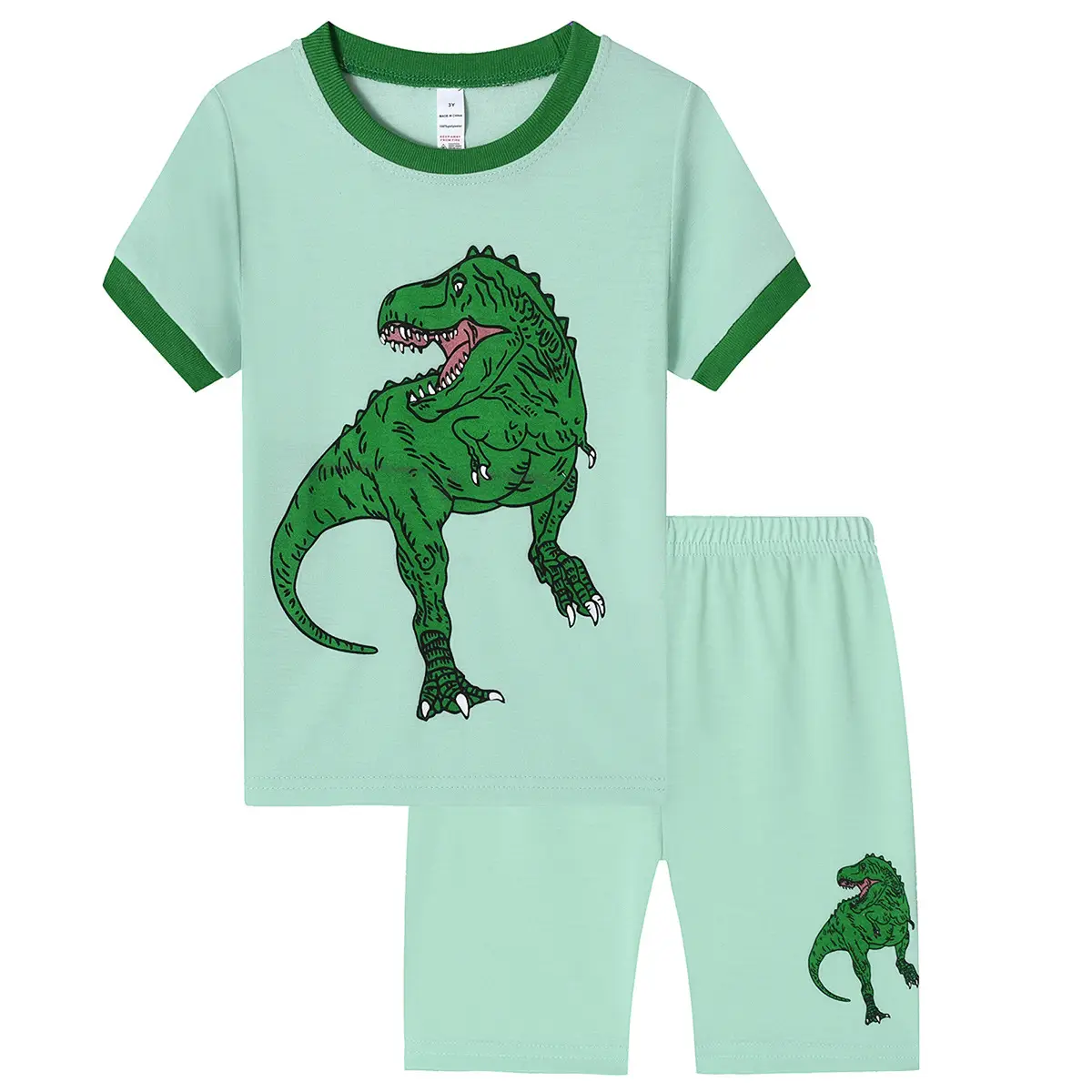 Unicorn Boys Girls Gray Pajamas Set - Image 7