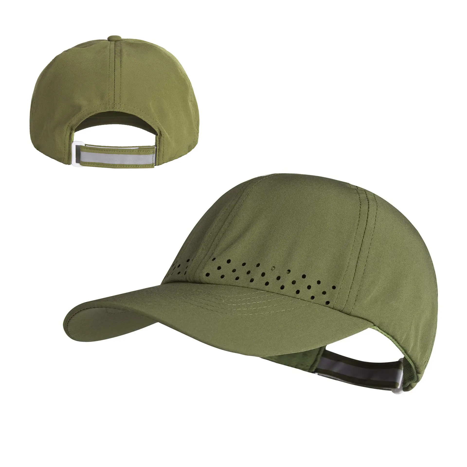 Green Peaked Cap for Women Sun Protection Quick Dry - Image 3