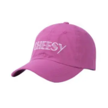 Pink Beesy Embroidered Baseball Cap for Women Men