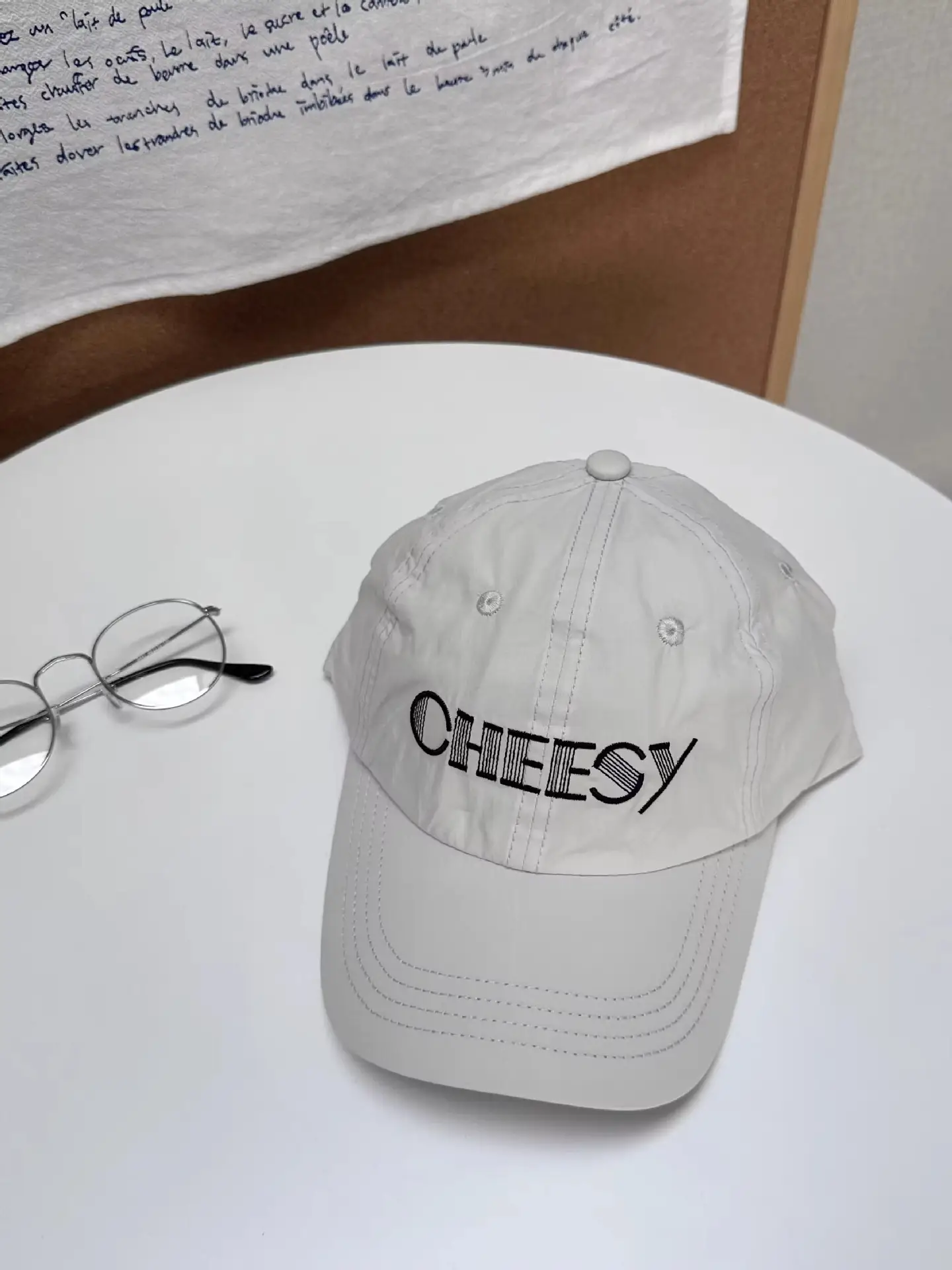 Pink Beesy Embroidered Baseball Cap for Women Men — feature 10