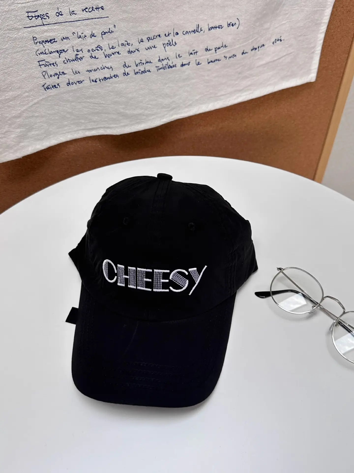Pink Beesy Embroidered Baseball Cap for Women Men — feature 9