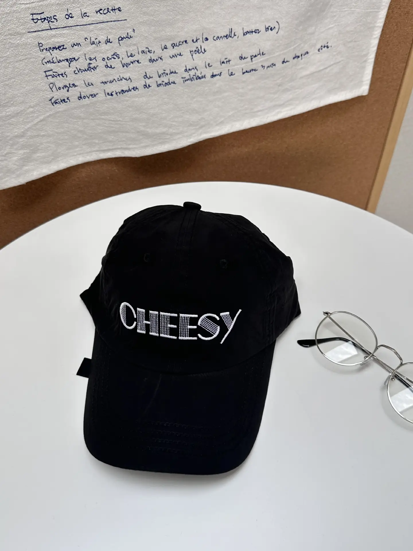 Pink Beesy Embroidered Baseball Cap for Women Men