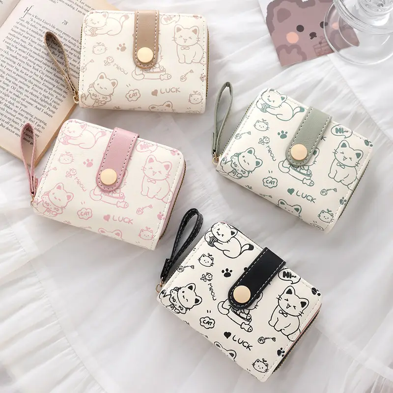 Cute Kitten Belt Wallet with Multiple Card Slots - Image 6