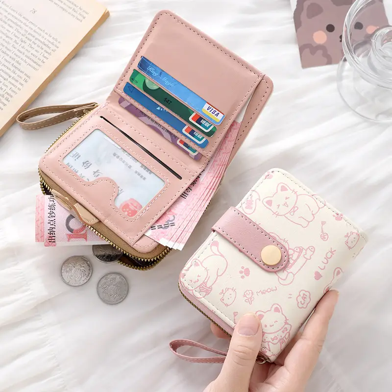 Cute Kitten Belt Wallet with Multiple Card Slots - Image 7