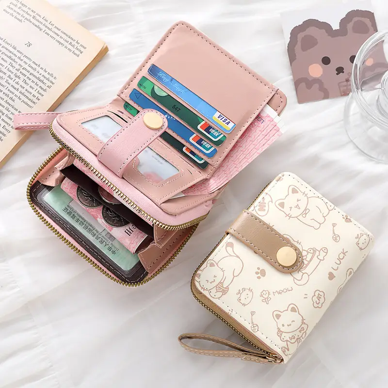 Cute Kitten Belt Wallet with Multiple Card Slots - Image 8