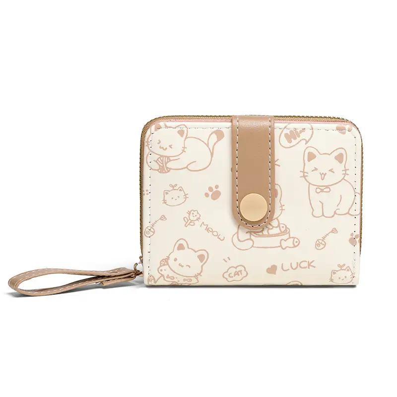 Cute Kitten Belt Wallet with Multiple Card Slots - Image 9