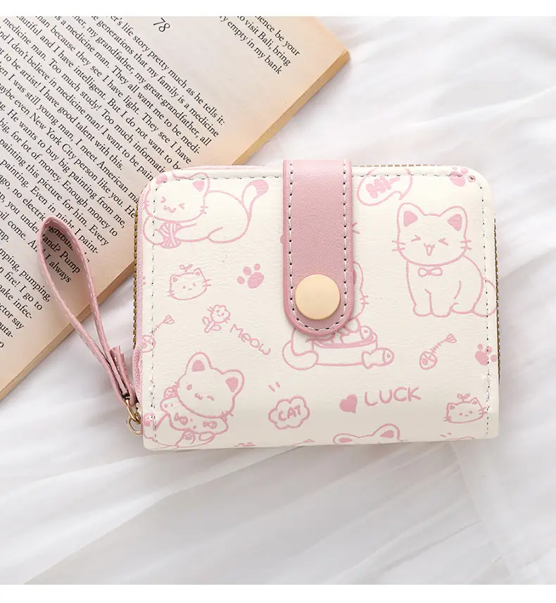 Cute Kitten Belt Wallet with Multiple Card Slots — feature 10