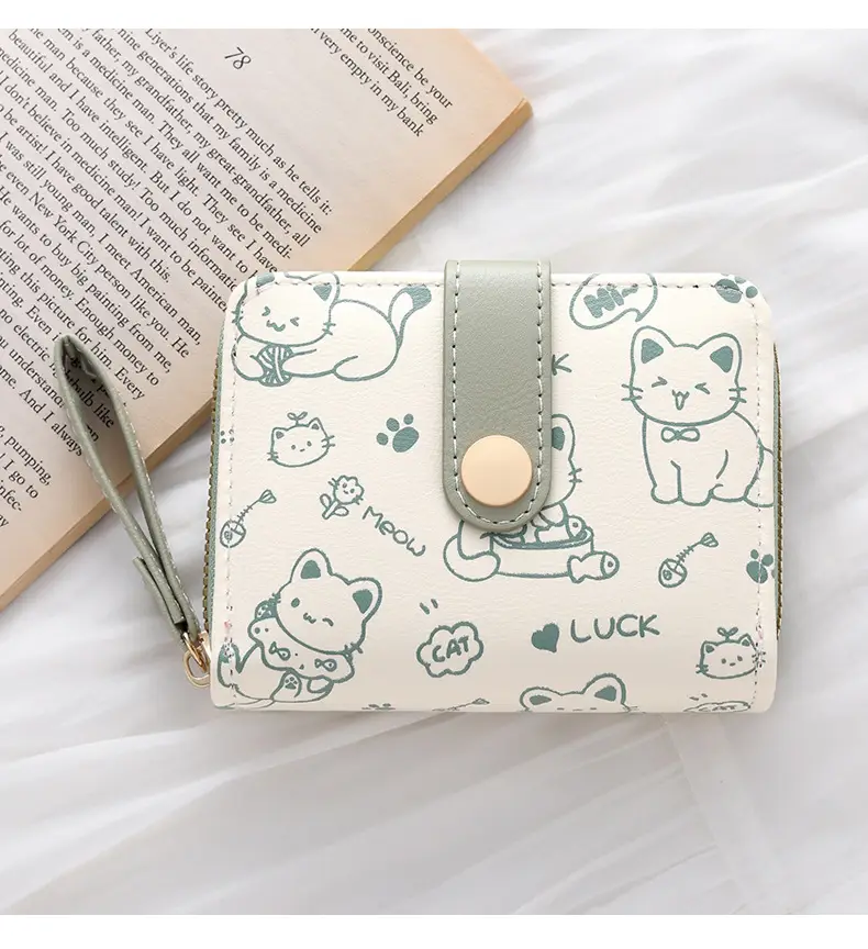 Cute Kitten Belt Wallet with Multiple Card Slots — feature 9