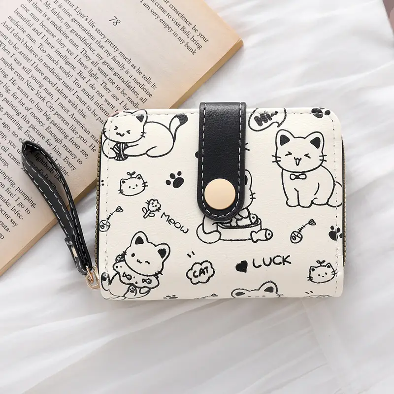 Cute Kitten Belt Wallet with Multiple Card Slots - Image 4
