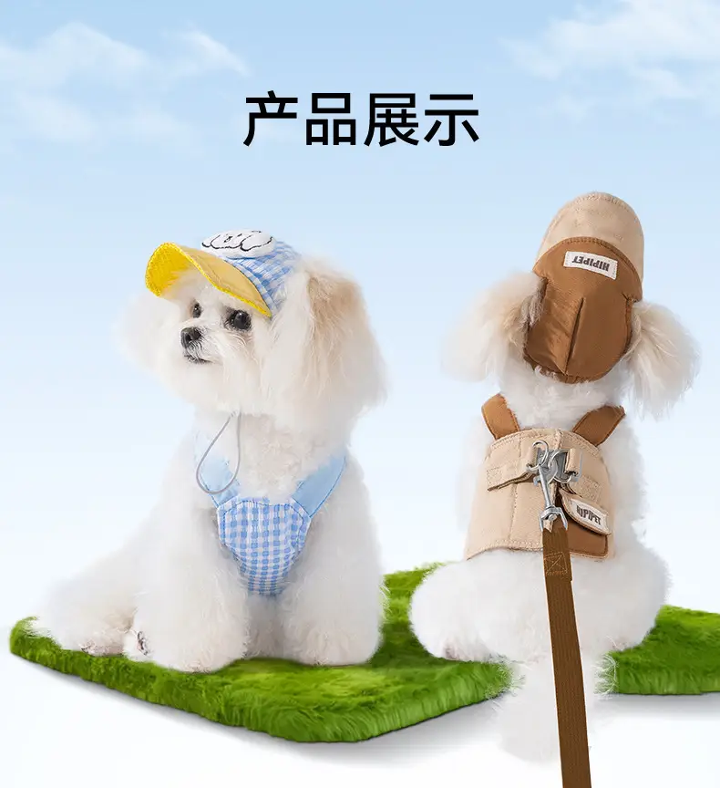 Pet Dog Adjustable Hat Teddy Dog Cap Shade — feature 10