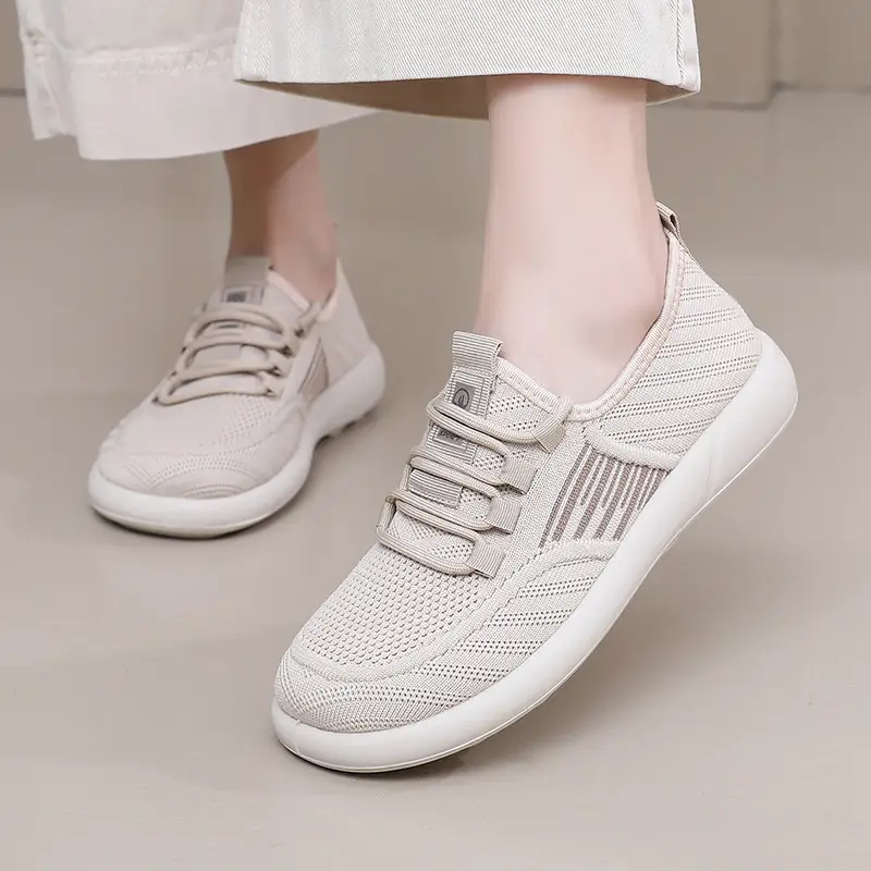Women's Shoes 2025 Spring and Autumn Hot-Selling Slip-On Breathable Soft-Soled Casual Shoes Shallow Mouth Lightweight Lazy Shoes - Image 6
