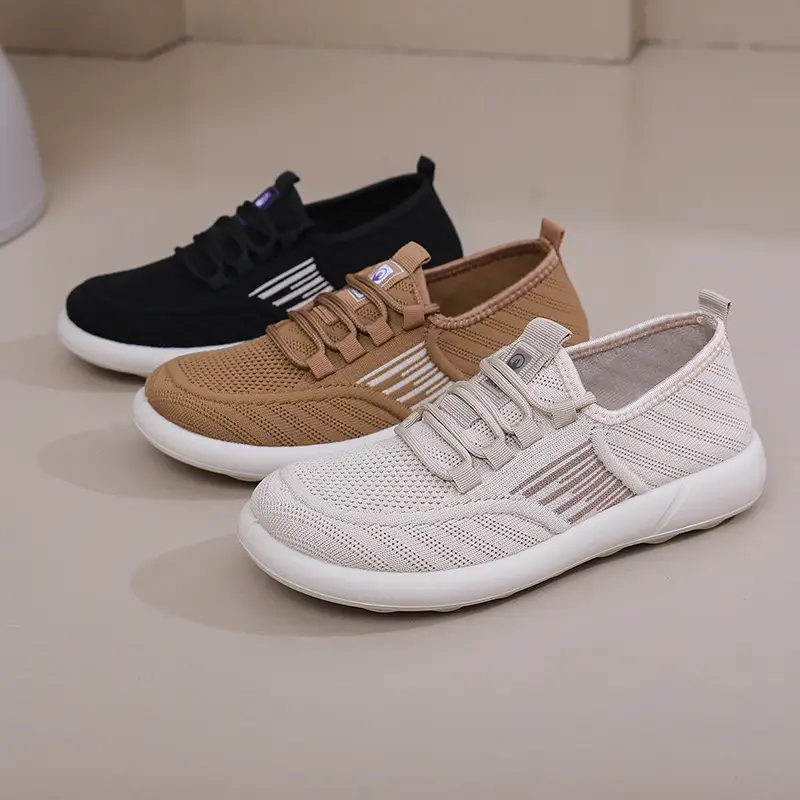 Women's Shoes 2025 Spring and Autumn Hot-Selling Slip-On Breathable Soft-Soled Casual Shoes Shallow Mouth Lightweight Lazy Shoes - Image 7