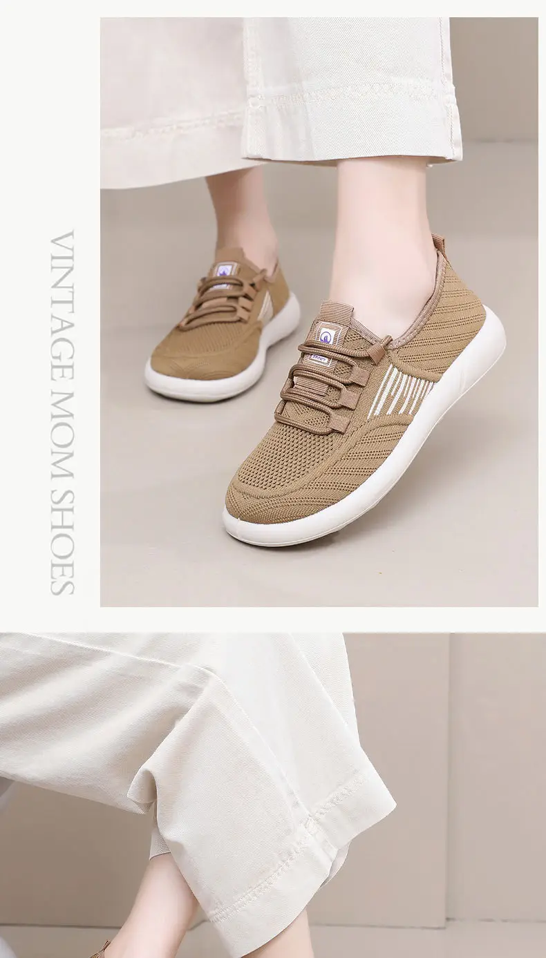 Women's Shoes 2025 Spring and Autumn Hot-Selling Slip-On Breathable Soft-Soled Casual Shoes Shallow Mouth Lightweight Lazy Shoes — feature 20