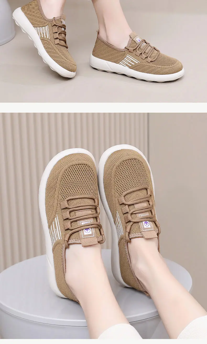 Women's Shoes 2025 Spring and Autumn Hot-Selling Slip-On Breathable Soft-Soled Casual Shoes Shallow Mouth Lightweight Lazy Shoes — feature 21