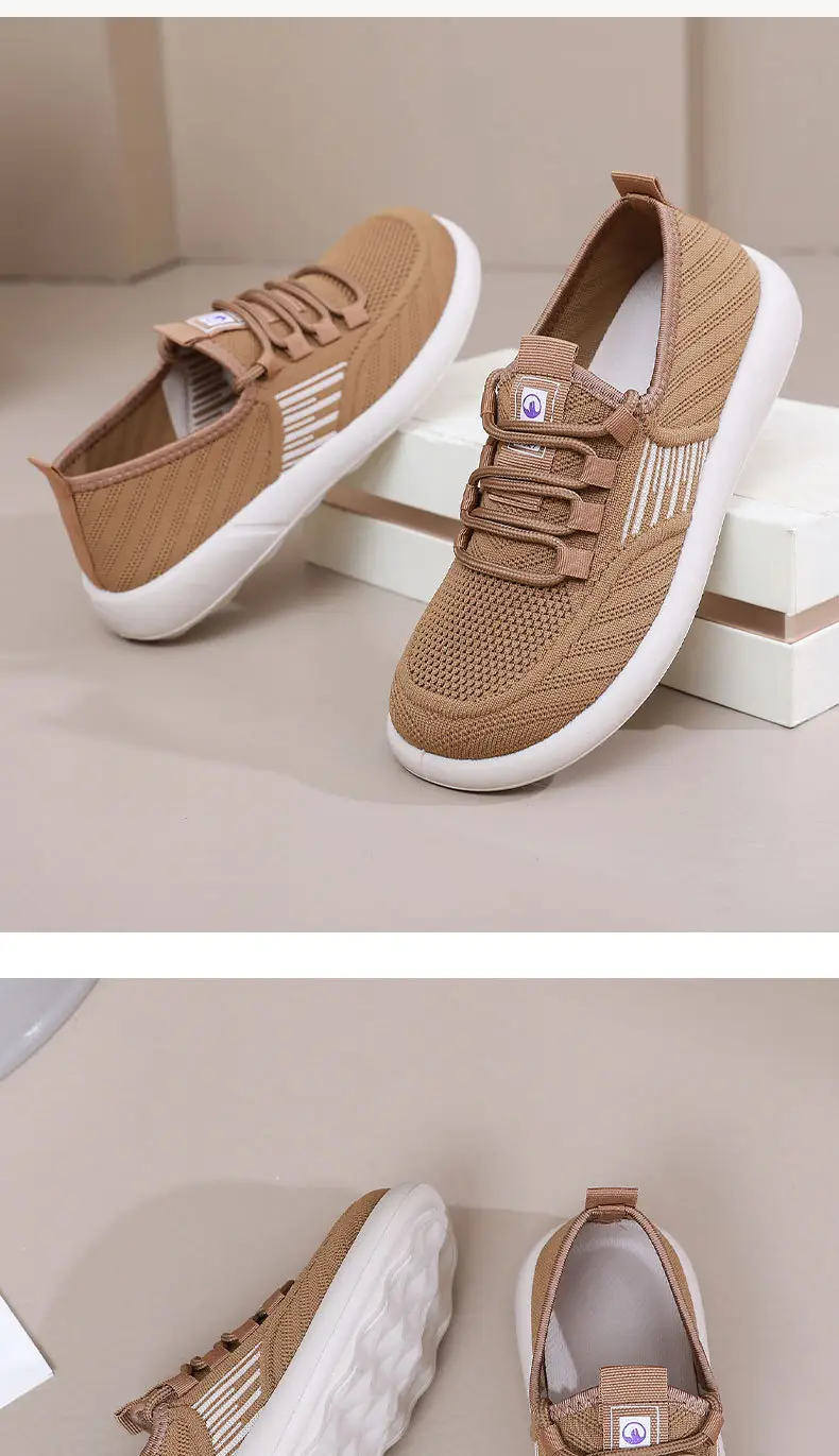 Women's Shoes 2025 Spring and Autumn Hot-Selling Slip-On Breathable Soft-Soled Casual Shoes Shallow Mouth Lightweight Lazy Shoes — feature 22
