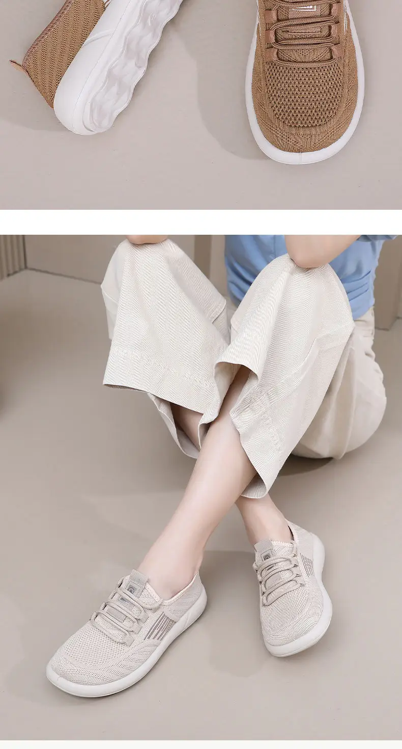 Women's Shoes 2025 Spring and Autumn Hot-Selling Slip-On Breathable Soft-Soled Casual Shoes Shallow Mouth Lightweight Lazy Shoes — feature 23