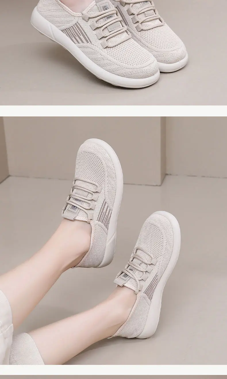 Women's Shoes 2025 Spring and Autumn Hot-Selling Slip-On Breathable Soft-Soled Casual Shoes Shallow Mouth Lightweight Lazy Shoes — feature 25