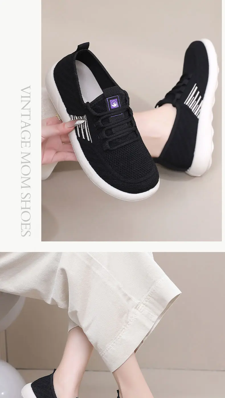 Women's Shoes 2025 Spring and Autumn Hot-Selling Slip-On Breathable Soft-Soled Casual Shoes Shallow Mouth Lightweight Lazy Shoes — feature 28