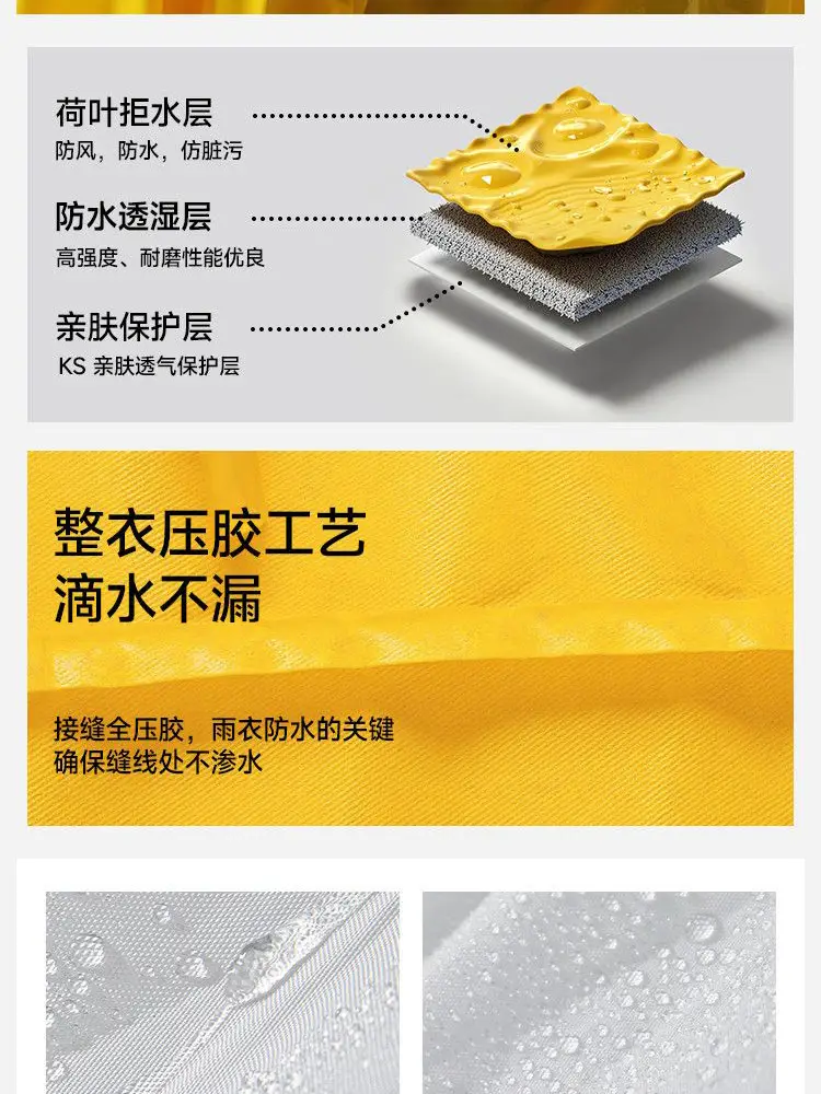 Non-Disposable Kidsren's Raincoat Eva Single Thickeneded Rainproof Good Quality Disposable Travel Portable Poncho — feature 8