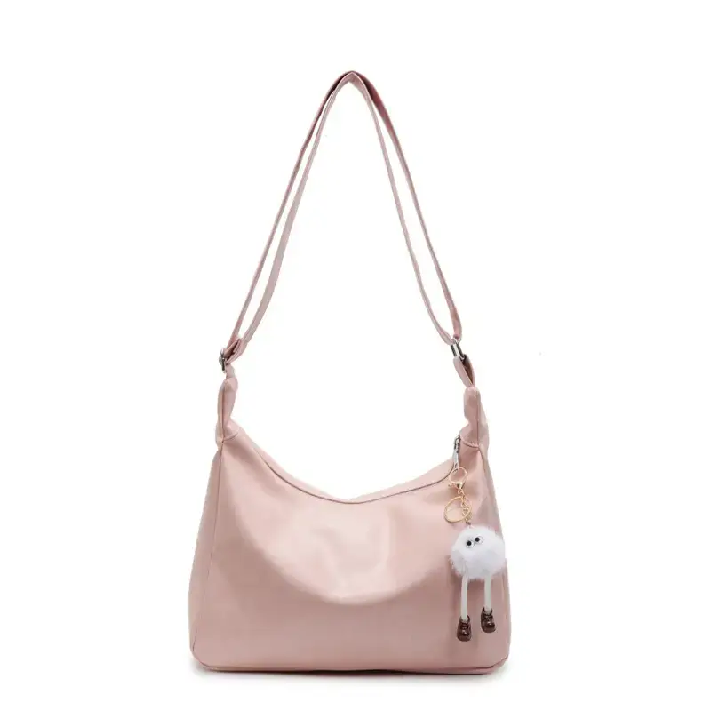 Pink Soft Leather Shoulder Bag for Women 2025 - Image 3