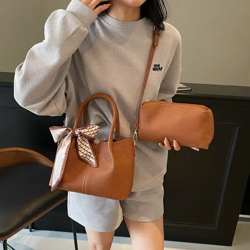 Pink Korean Style Shoulder Crossbody Bag 2025 Spring New - Image 8