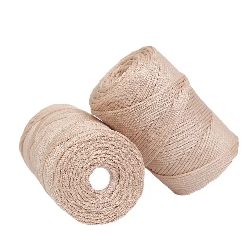 Light body thick ice thread hollow thread ice twine hand woven diy bag thread cushion thread summer sun hat thread