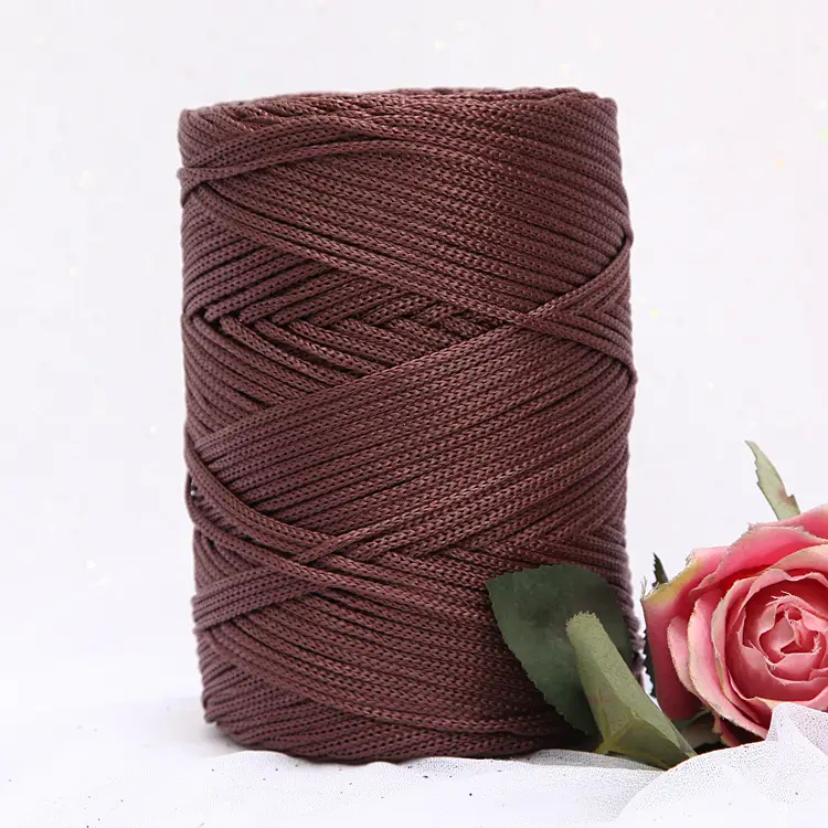 Light body thick ice thread hollow thread ice twine hand woven diy bag thread cushion thread summer sun hat thread
