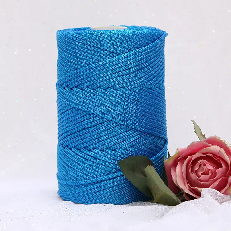 Light body thick ice thread hollow thread ice twine hand woven diy bag thread cushion thread summer sun hat thread