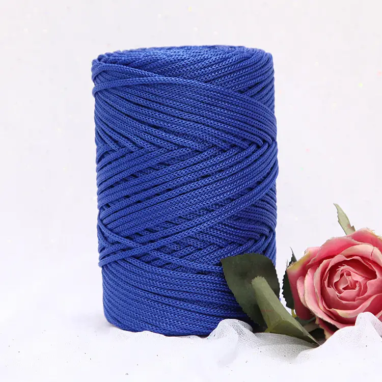 Light body thick ice thread hollow thread ice twine hand woven diy bag thread cushion thread summer sun hat thread