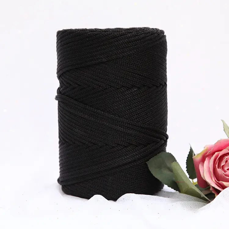 Light body thick ice thread hollow thread ice twine hand woven diy bag thread cushion thread summer sun hat thread
