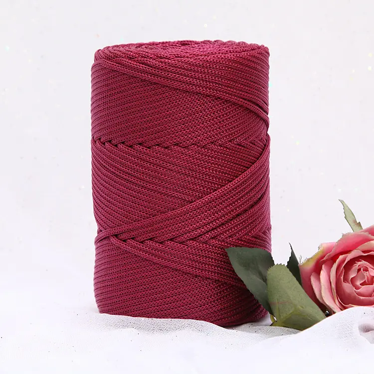 Light body thick ice thread hollow thread ice twine hand woven diy bag thread cushion thread summer sun hat thread