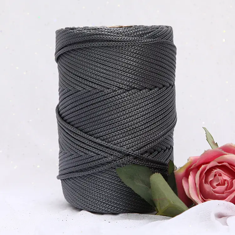 Light body thick ice thread hollow thread ice twine hand woven diy bag thread cushion thread summer sun hat thread