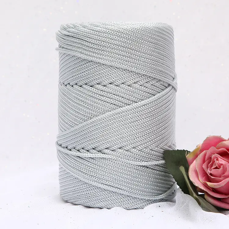 Light body thick ice thread hollow thread ice twine hand woven diy bag thread cushion thread summer sun hat thread