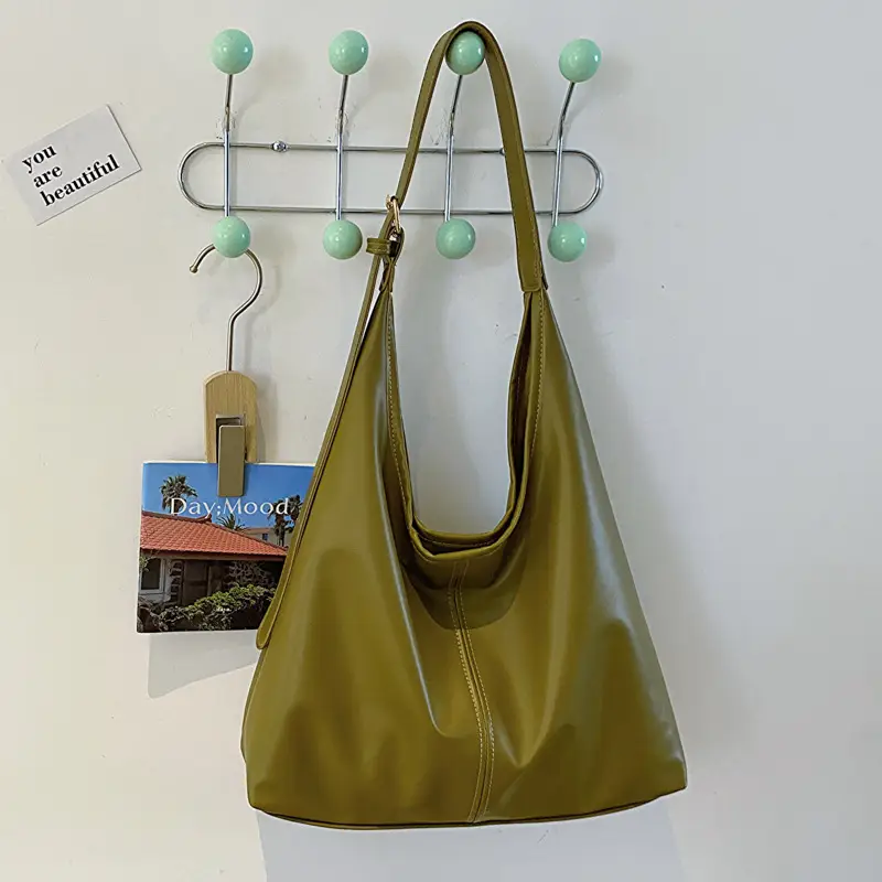 Vintage Leather Shoulder Bag for Women 2025 - Image 3