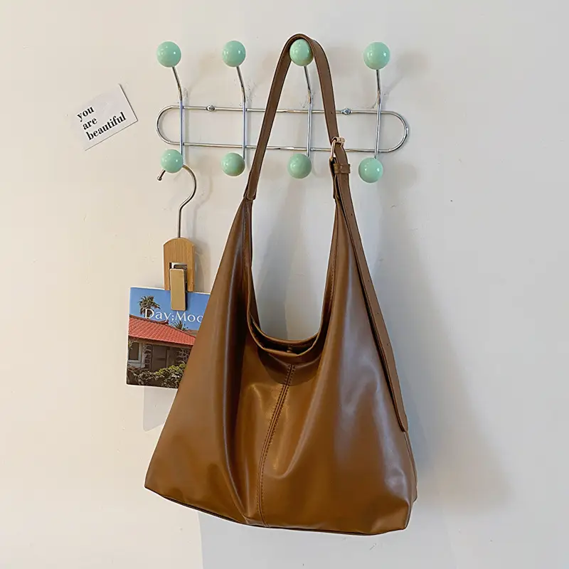 Vintage Leather Shoulder Bag for Women 2025 - Image 4