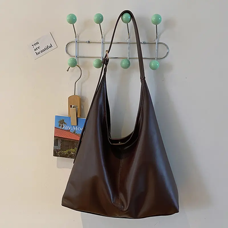 Vintage Leather Shoulder Bag for Women 2025 - Image 5