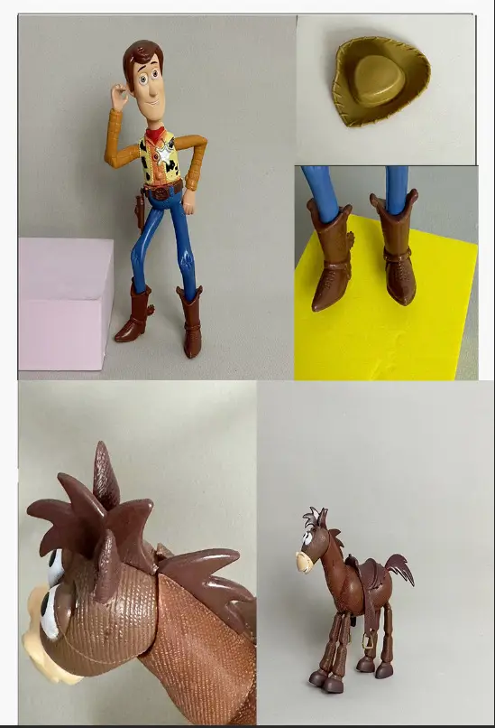 Buzz Lightyear Figure Toy Story Woody Detective Cowboy Astronaut Cake Doll Figure Ornament — feature 14