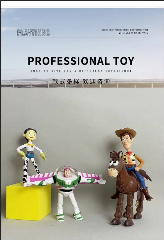Buzz Lightyear Figure Toy Story Woody Detective Cowboy Astronaut Cake Doll Figure Ornament — feature 6