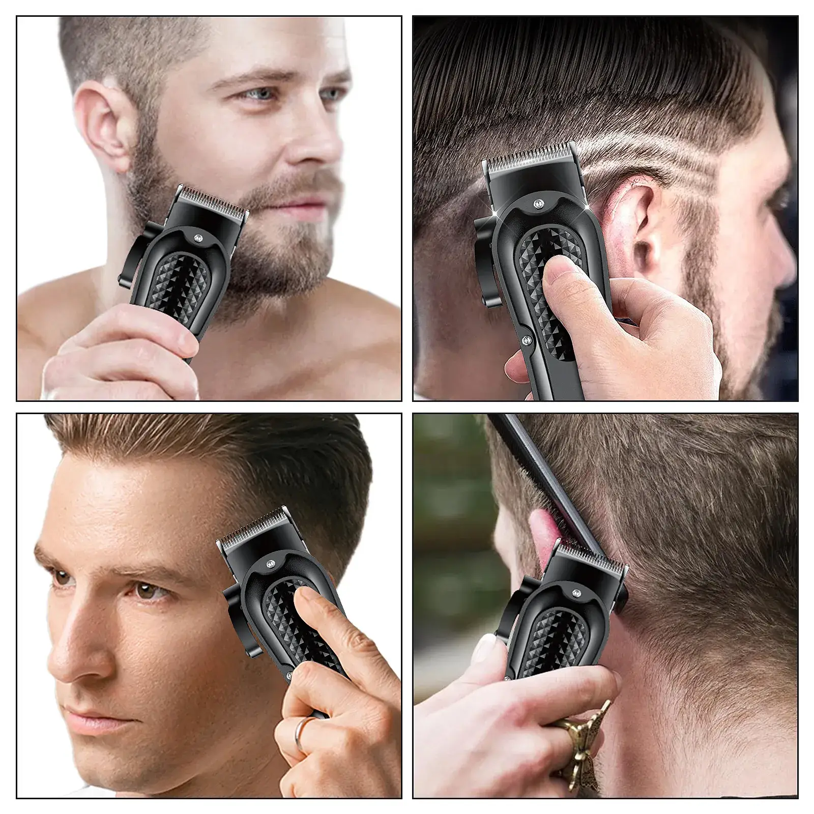 Hiena Electric Hair Clipper with 6 Blades - Image 6
