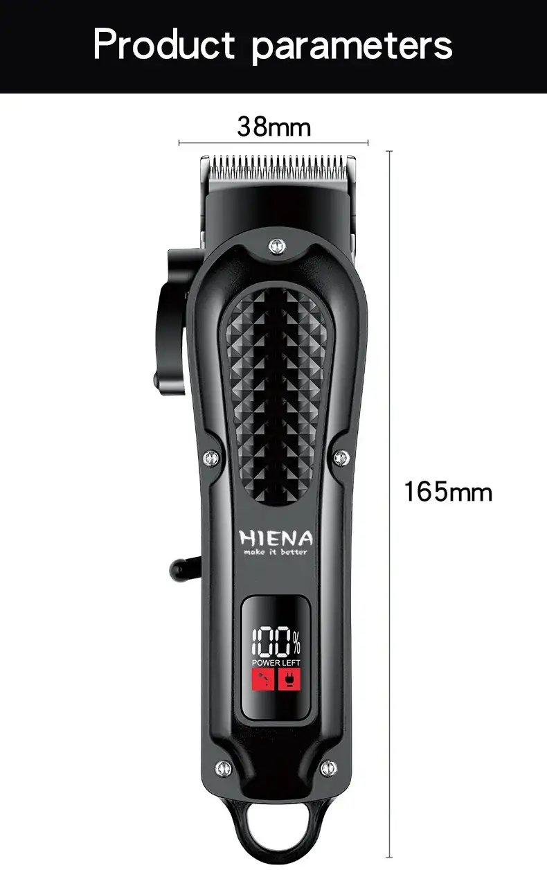 Hiena Electric Hair Clipper with 6 Blades — feature 15