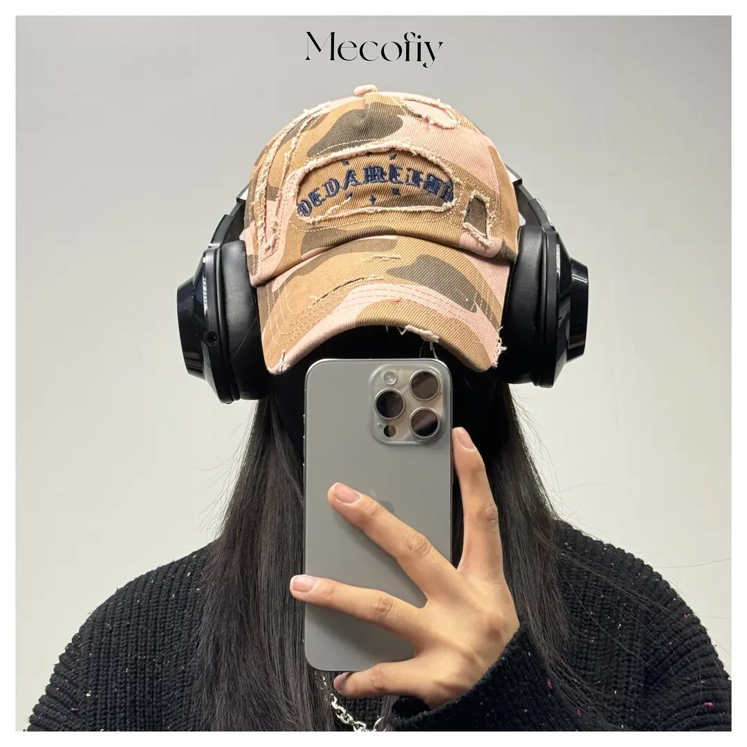 American Vintage Camouflage Cap for Girls Men Summer - Image 4