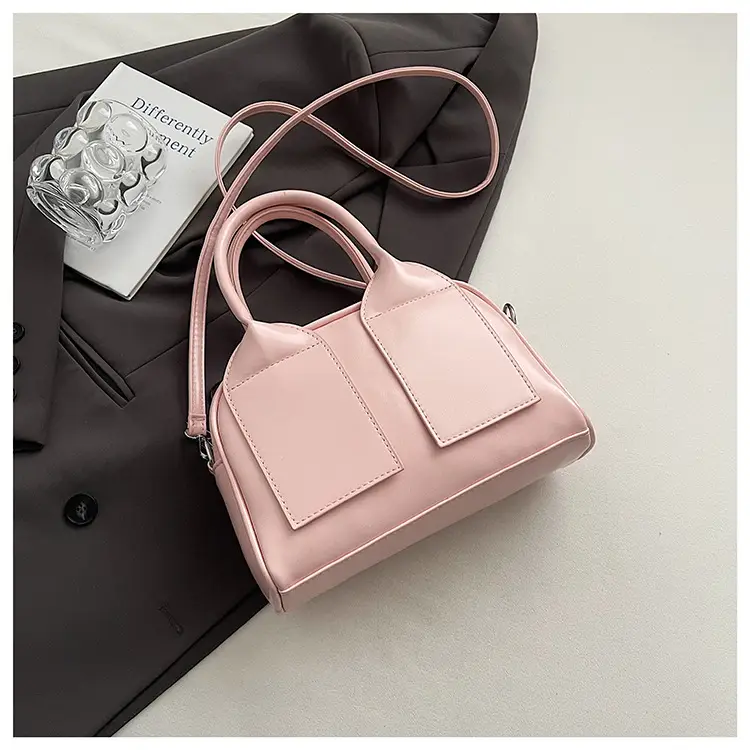 Women's Light Purple Clear Pouch with Bow — feature 7