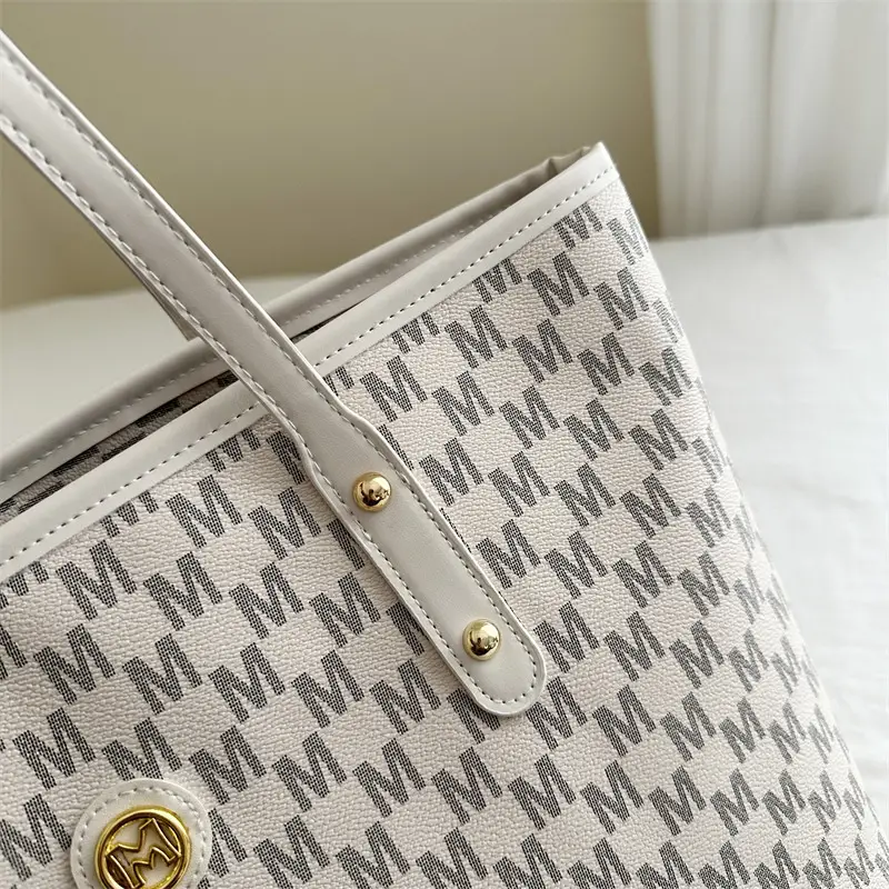 Women Checkered Shoulder Bag Large Capacity Commuter All-match - Image 7