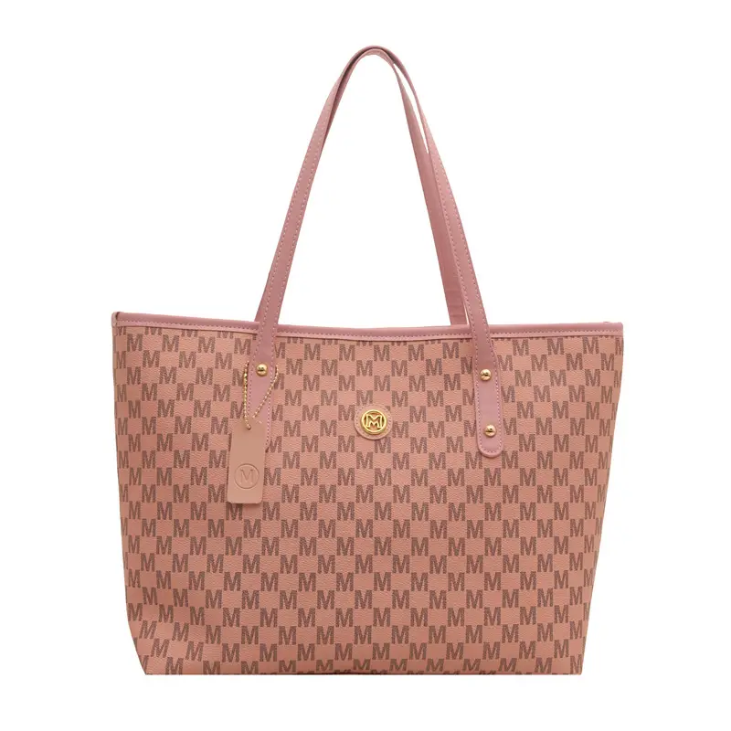 Women Checkered Shoulder Bag Large Capacity Commuter All-match - Image 4