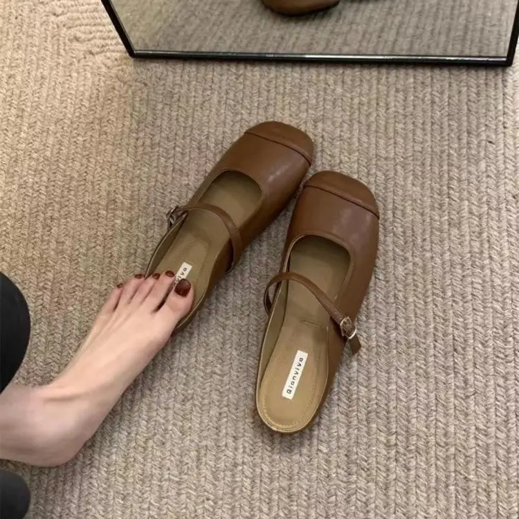 Women's Korean Style Half Slippers 2025 New - Image 5