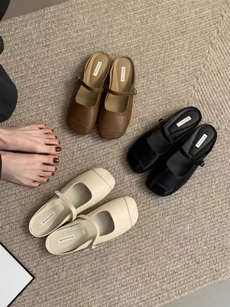 Women's Korean Style Half Slippers 2025 New — feature 10